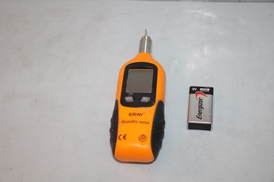 ERAY Temperature Humidity Gauge Meter Backlight Digital Psychrometer w/BATTERY