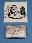 Pit Bullion - 'Christmas Holiday 2022' - 1 oz Antiqued .999 Silver #45/100 + COA