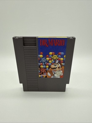 Dr. Mario Nintendo NES Authentic Tested Working
