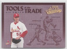 2002 Playoff Absolute Memorabilia Bud Smith #TT-52 Tools of the Trade Gold
