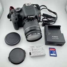 Canon EOS Rebel T3i DSLR Camera EF 28-80mm Lens SanDisk 16GB SDHC Card - WORKS