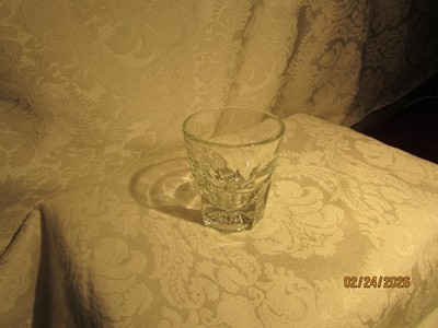 Vintage Libbey Duratuff Gilbraltar Clear On the Rocks Bar Glass Made in USA