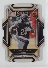 2021 Panini Select Club Level White Prizm Die-Cut /99 Khalil Herbert #297 0nr3