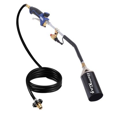 340,000 BTU Propane Torch Self Igniting with Turbo Blast Trigger - 10FT Hose