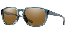 NEW Smith Contour Sunglasses-Crystal Stone Green-Chromapop Polarized Brown Lens