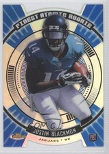 2012 Topps Finest Atomic Rookie Justin Blackmon #FAR-JB 4z8