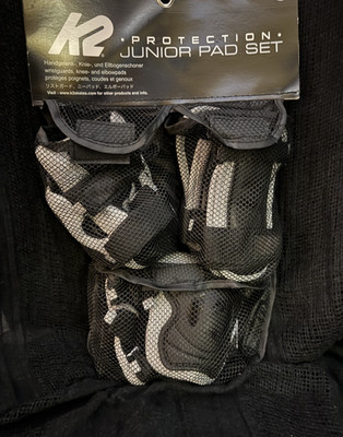 K2 Protection - Junior Pad Set - S - Grey