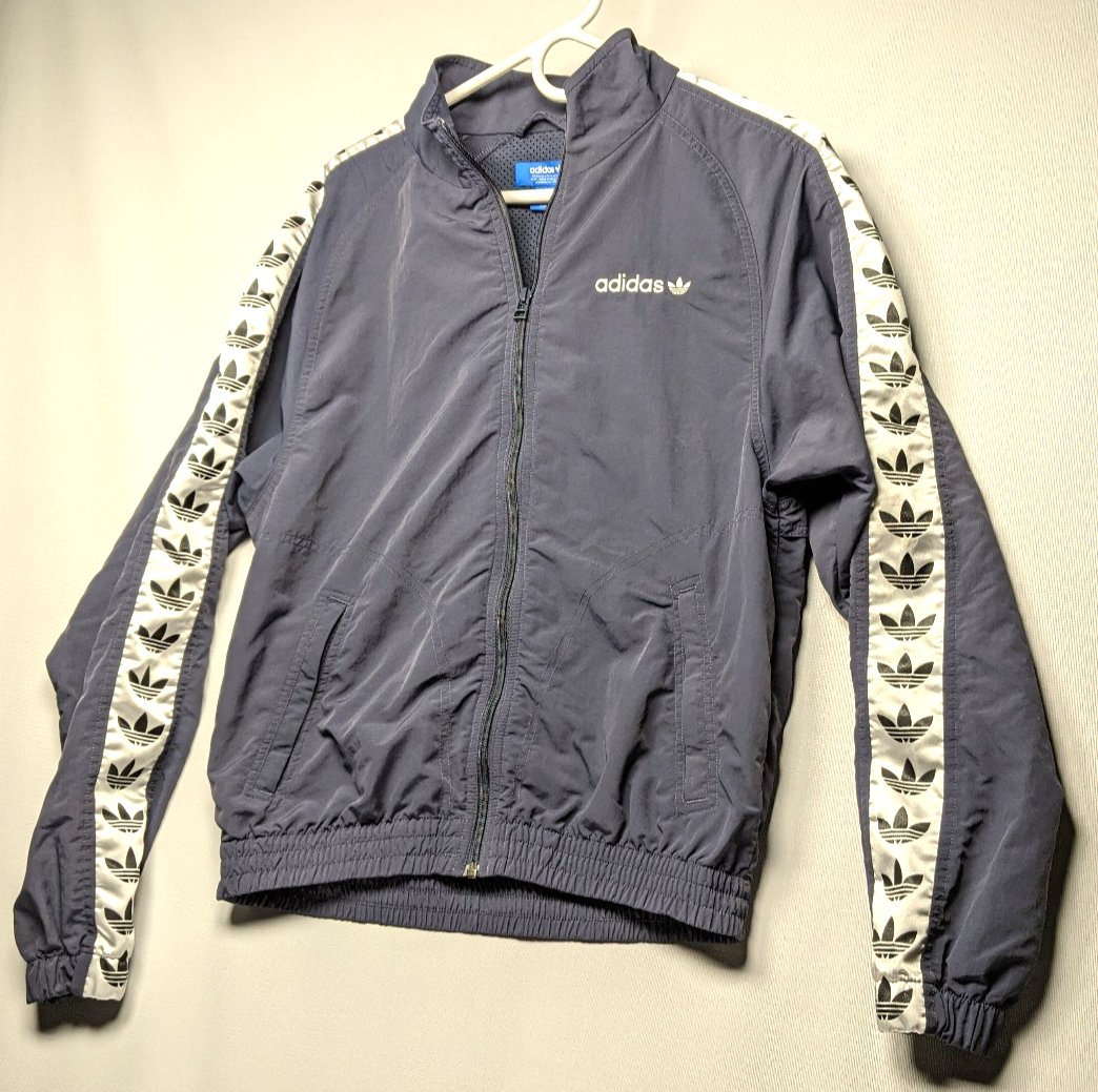 Adidas Originals Vintage Rare Adicolor TNT Tape Wind Track Jacket