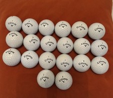 20 CALLAWAY golf balls various  