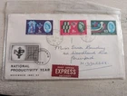 GB FDC FIRST DAY COVER 1962 NATIONAL PRODUCTIVITY YEAR EXPRESS DELIVERY