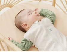 Ergo Pouch 1.0 tog Baby Sleep Sack NB 7-9lbs Cocoon Swaddle Bag Gray