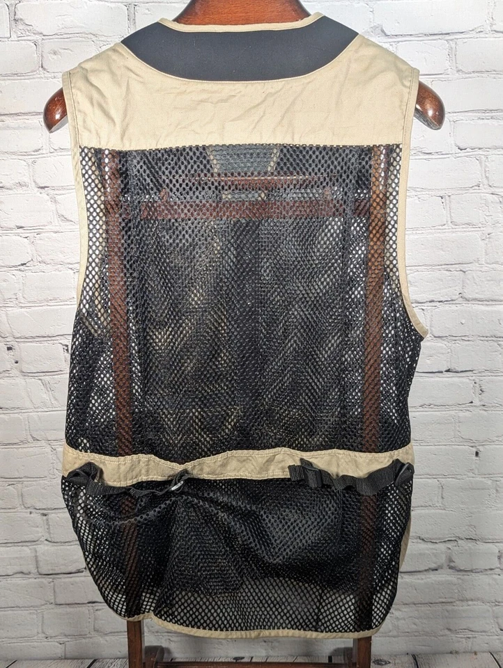 FIELDLINE Vest Mens M/L 38-44 HUNTING VEST BROWN BLACK MESH Outdoor Hunting - Image 4 of 4