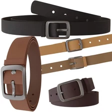 Women's Leather Belt Jeans plus Size Trousers Robust Maden IN Poland 30644