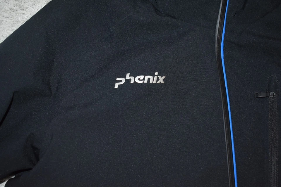 Phenix Skijacke Herren Gr. 52 L  Schwarz Gebraucht - Bild 4 von 4