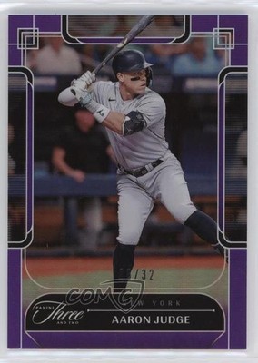 2024 Panini Three and Two Full Count /32 Aaron Judge #99 04br