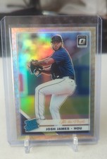 2019 Panini Donruss Optic - Rated Rookies Josh James #69 We The People Prizm /76