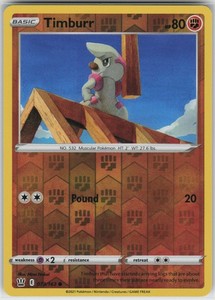 Timburr 073/163 Battle Styles Reverse Holo Common