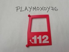 PLAYMOBIL. NEGOZIO PLAYMOXOY76. PORTA POSTERIORE FURGONE POMPIERI.