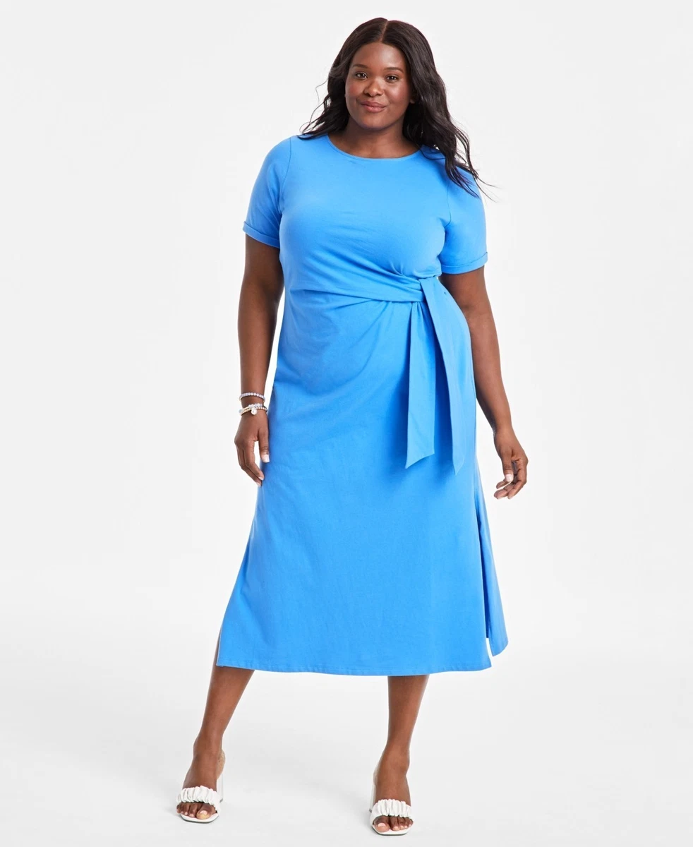 nordstrom plus size dresses casual Cotton Plus Size Dresses for Women