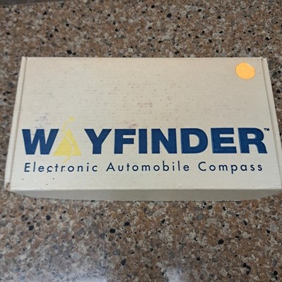Wayfinder Electronic Automotive and or Hiking Compass  with Box untested