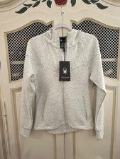 Woman s SPYDER ACTIVE Wear Sweatshirt Stretch Soft Fabric Zip Pockets NWT
