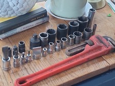 Lot 24 Snap-on U.s.a. Tools - Wrench Large Sockets Ranging 14- 1 516 Lot 24 Snap-on U.s.a. Tools - Wrench Large Sockets Ranging 14- 1 516