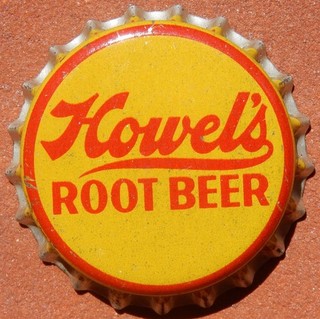 Unused CORK lined BOTTLE CAP 🥮 Howel's ROOT BEER Chisholm MINNESOTA
