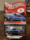 Hot Wheels Red Line Club Custom Mustang - Blue #6422/#7897