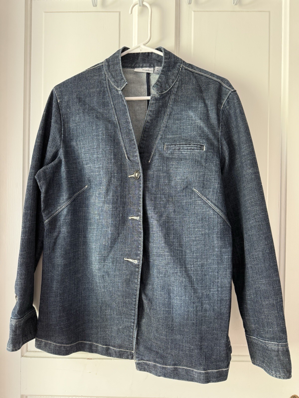 Chico’s Platinum Women’s Denim Jacket, Size 2