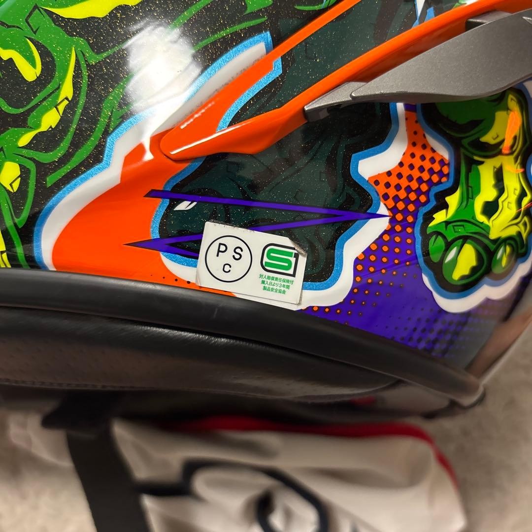 SHOEI X-Fourteen POWER RUSH TC-8 Helmet Size M | eBay