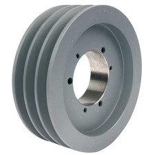 1/2 In To 2-1/2 In Quick Detachable Bushed Bore 3 Groove V-Belt Pulley 9.35 In