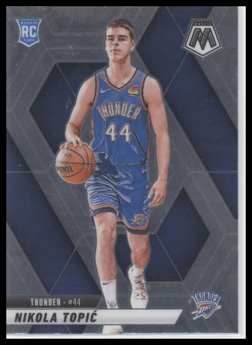 2024-25 Panini Mosaic #242 Nikola Topic International Mosaic
