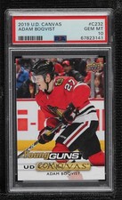 2019-20 Upper Deck UD Canvas Young Guns Adam Boqvist #C232 PSA 10 GEM MT 13c1