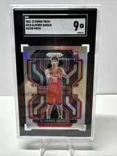 2021-22 Panini Prizm Alperen Sengun #318 Silver Prizm (RC) SGC 9
