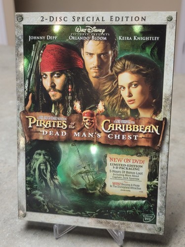 Pirates of the Caribbean: Dead Man's Chest w/slipcover Dvd 2006 - Picture 1 of 6