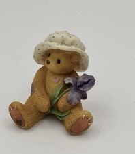 Cherished Teddies Iris 1996 Figurine  You Are The Iris Of My Eye" 202908 