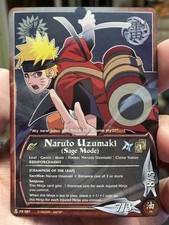 Naruto CCG "Naruto Uzumaki (Sage Mode)" Foil Ninja Promo Card (PR-087) Bandai