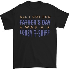 Camiseta Hombre Algodón 100% Jersey Cuello Redondo Lousy Fathers Day