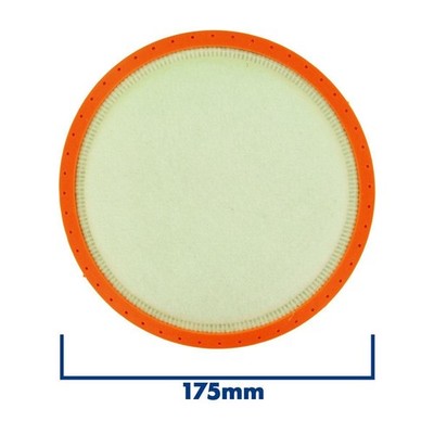 For Vax Power 7 Pet C89-P7N-P Staubsauger Vorfilter Typ B Waschbar 175mm