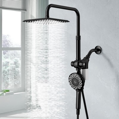 Filtered Rain Shower Head with Handheld Spray Combo, High Pressure Dual Showe...