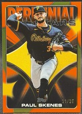Paul Skenes 2026 Topps Celebration Perennial All Stars Orange /25