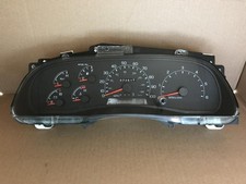 1999-2001 Ford F-250 F-350 F-450 F-550 Sd Speedometer Cluster Gasoline Mph Oem