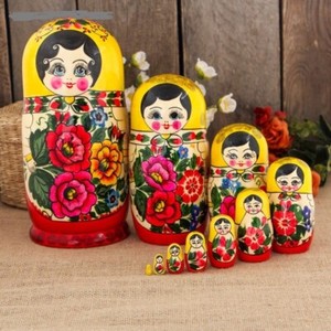 Russia Hand Painted Russian Doll 24 cm 