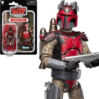 Star Wars:TVC Mandalorian Super Commando Captain (The Clone Wars) ~ NEW