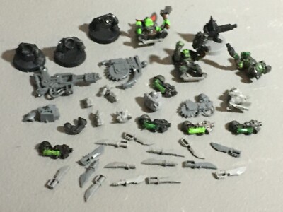 A22084 WARHAMMER 40K ORKS INCOMPLETE & BITS LOT GAMES WORKSHOP GW