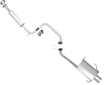 For 1999-2000 Maxima Fed Emissions / 2001-03 Maxima Muffler Exhaust Pipe System