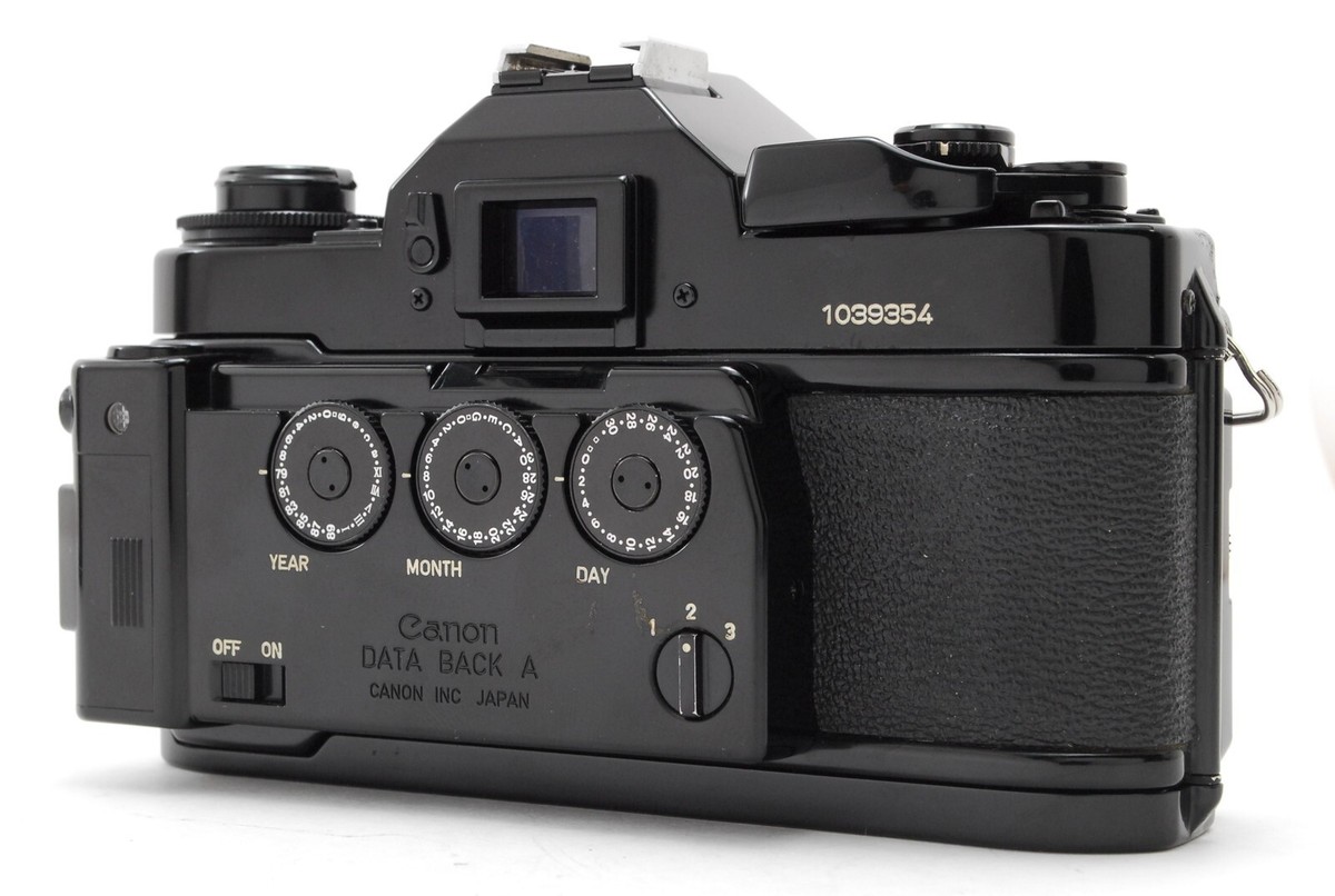 フィルムカメラ Canon A-1 Black + New FD 50mm f1.8 MINT 】 CANON A