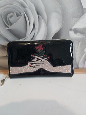 Disney X Danielle Nicole Rare Dornröschen Geldbörse Portemonnaie Schwarz Neu