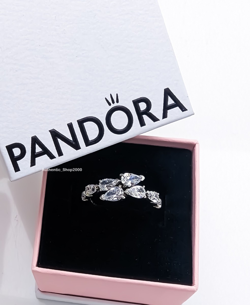 New 100% Authentic PANDORA 925 Pear Sparkling Overlapping