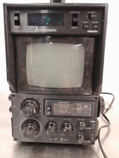 Vintage Ambassador 7805 Portable TV Receiver Am/Fm Radio Battery /Electric